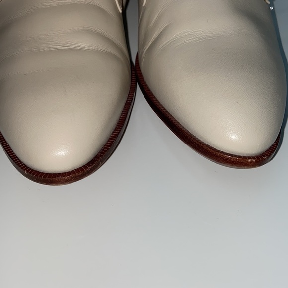 Madewell leather The Jess Oxford shoes, sold out online, neutral, size 8.5 - Picture 4 of 12
